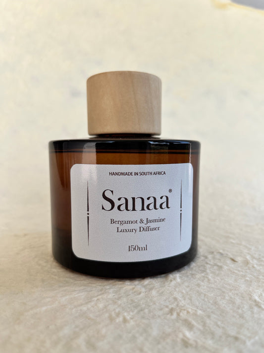 Bergamot & Jasmine Luxury Diffuser